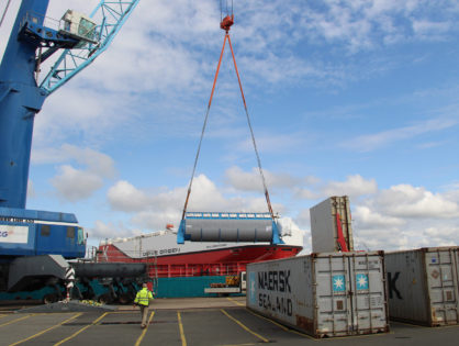 June 2019 - Delivery of a disc dryer to Chile