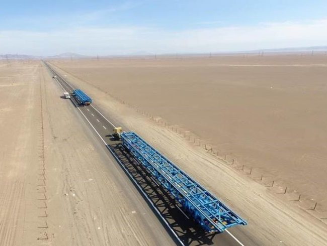 Julio 2019 - Sistema de correa transportadora para BHP (Spence) en Chile