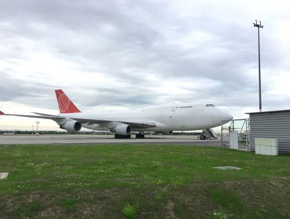 August 2017 – Komplett-Charter Boeing 747-400F nach Surabaya, Indonesien
