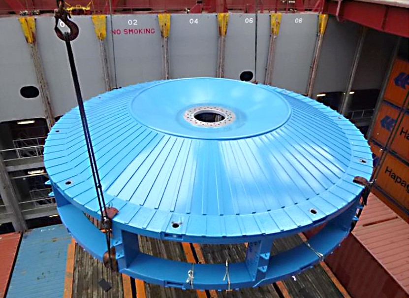 June 2020 - Bucket wheel body to Chile